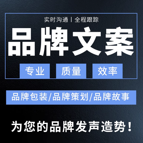 文化宣传册画册设计PPT文案代写策划品牌故事